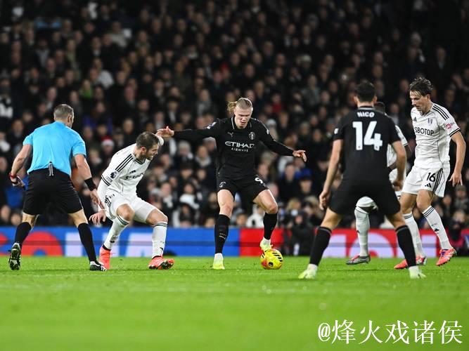 哈兰德英超百球破纪录 福登梅开二度曼城5-4绝杀富勒姆